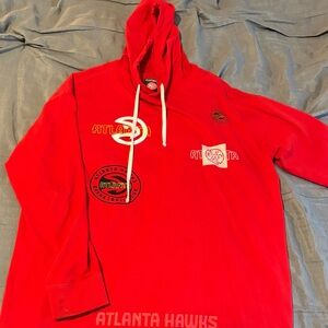 Express Red Atlanta Hawks Men's Hoodie